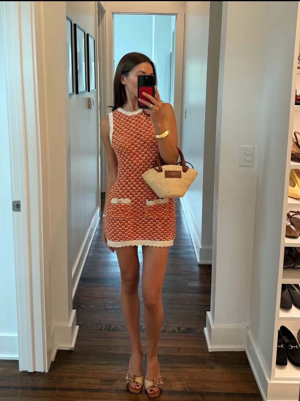 Zara mini knit dress
